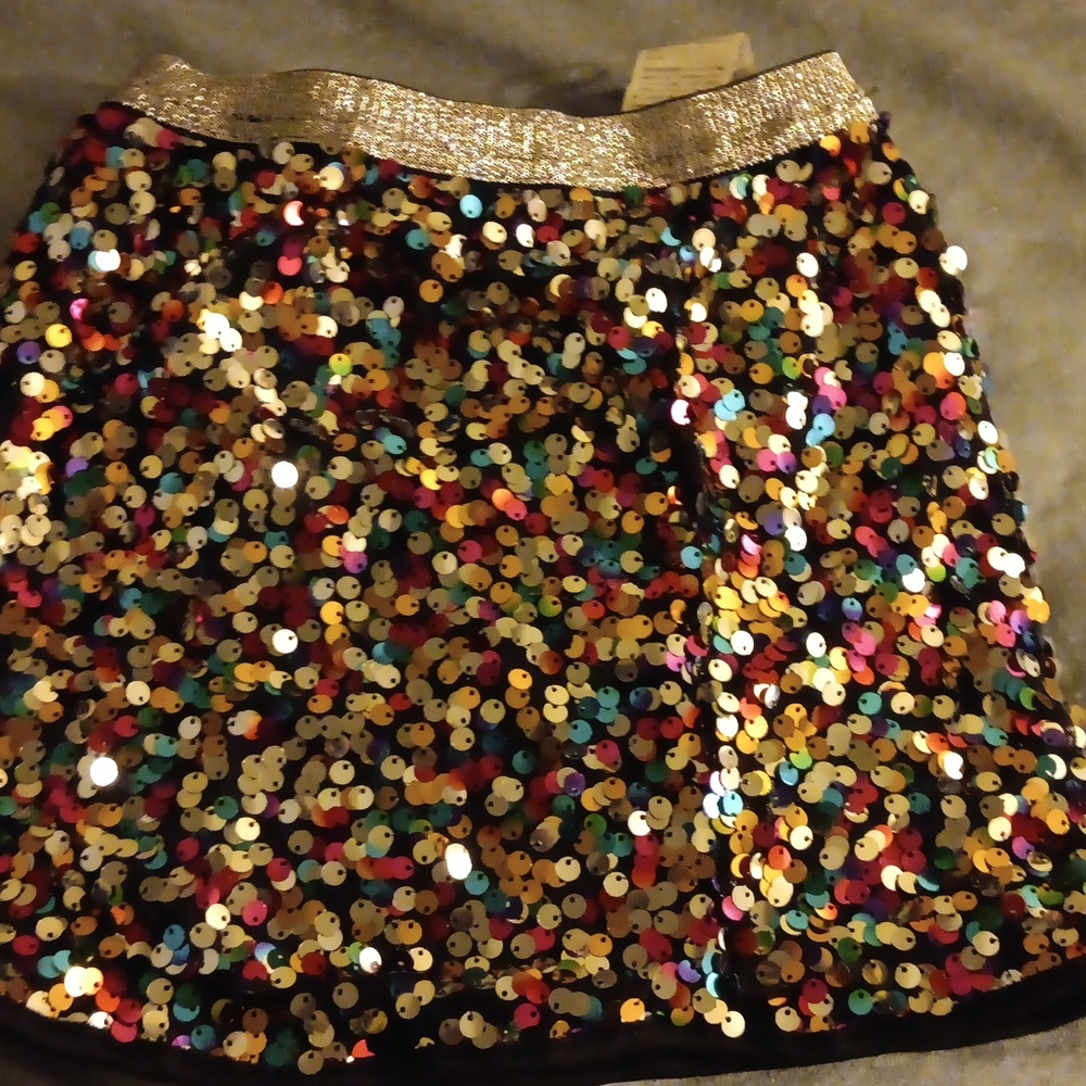 Sequin skirt